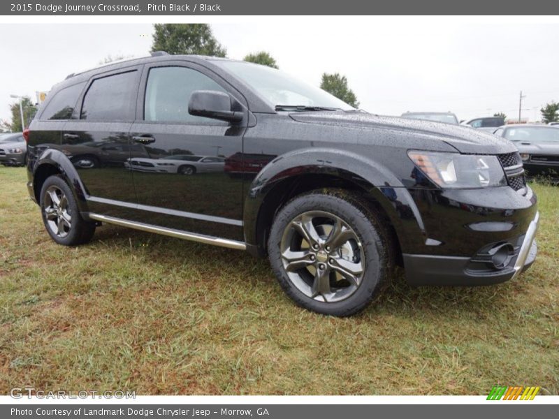Pitch Black / Black 2015 Dodge Journey Crossroad