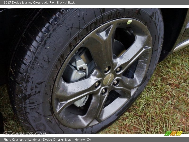Pitch Black / Black 2015 Dodge Journey Crossroad