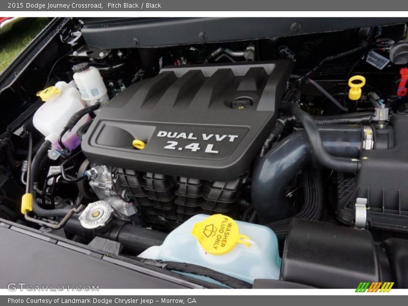 Pitch Black / Black 2015 Dodge Journey Crossroad