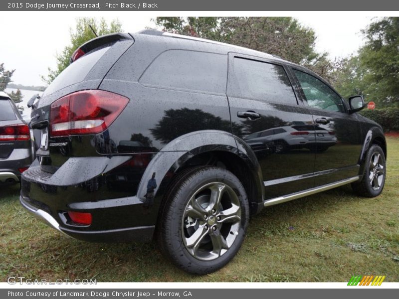 Pitch Black / Black 2015 Dodge Journey Crossroad