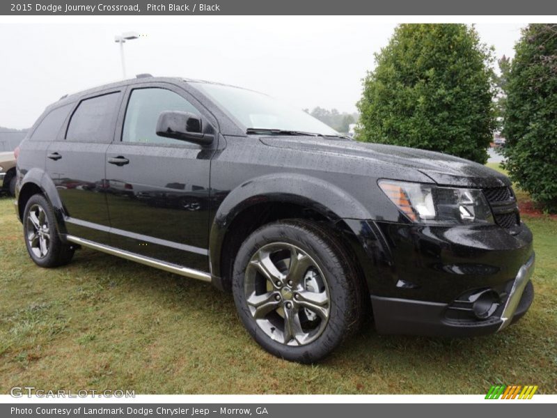 Pitch Black / Black 2015 Dodge Journey Crossroad