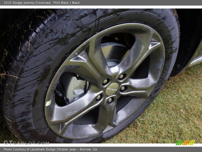 Pitch Black / Black 2015 Dodge Journey Crossroad