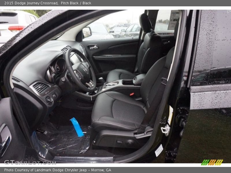 Pitch Black / Black 2015 Dodge Journey Crossroad