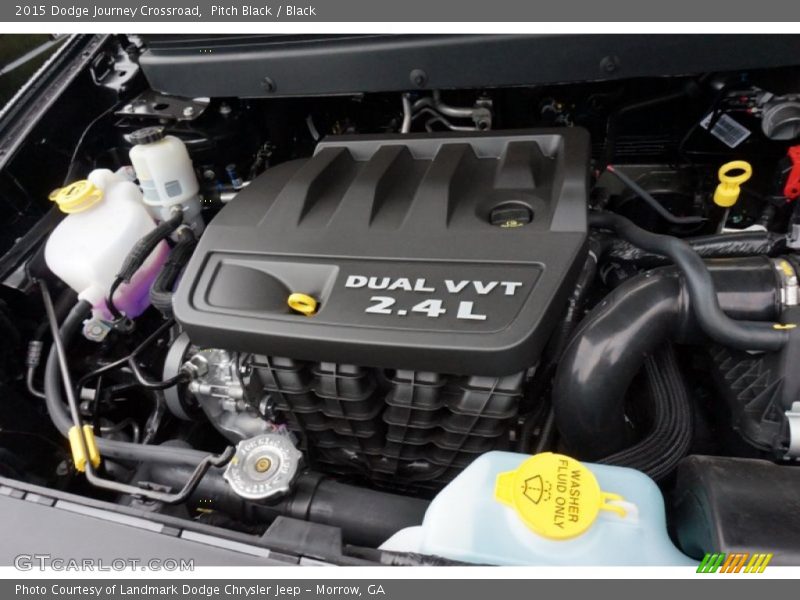 Pitch Black / Black 2015 Dodge Journey Crossroad