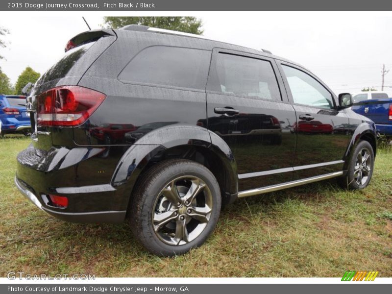 Pitch Black / Black 2015 Dodge Journey Crossroad