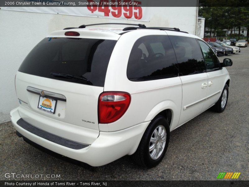 Stone White / Medium Slate Gray 2006 Chrysler Town & Country Touring