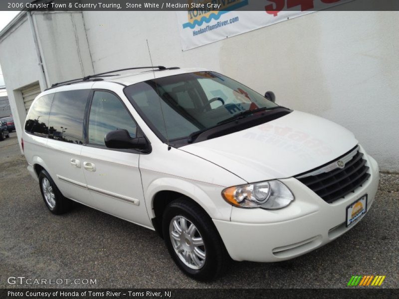 Stone White / Medium Slate Gray 2006 Chrysler Town & Country Touring