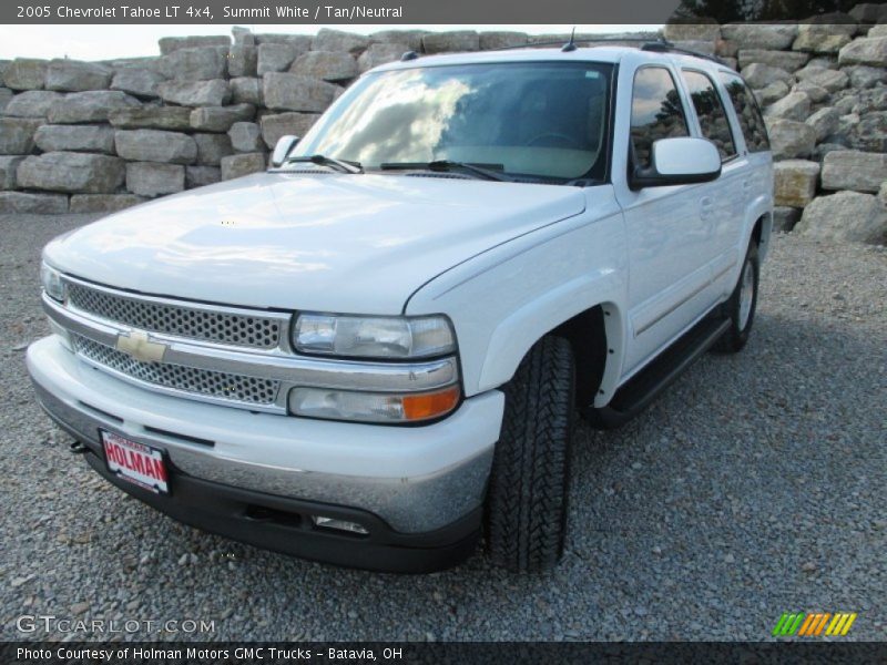 Summit White / Tan/Neutral 2005 Chevrolet Tahoe LT 4x4