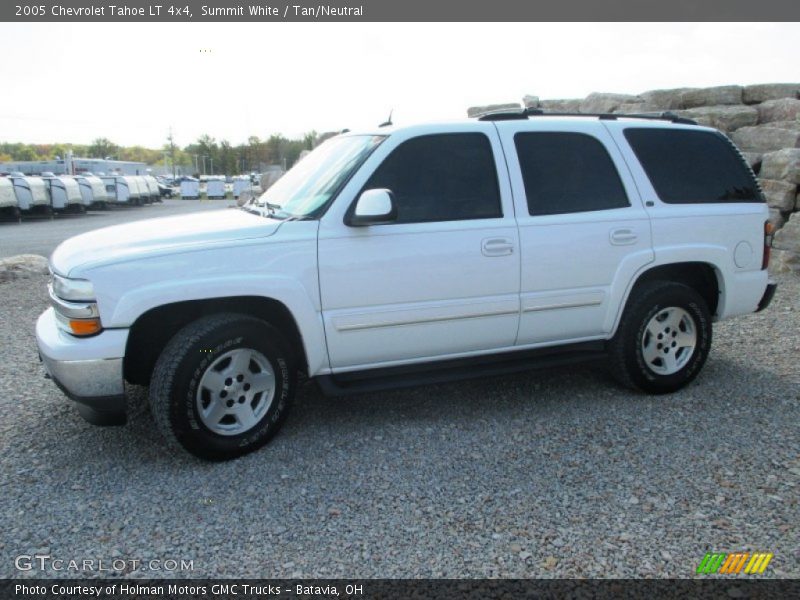 Summit White / Tan/Neutral 2005 Chevrolet Tahoe LT 4x4