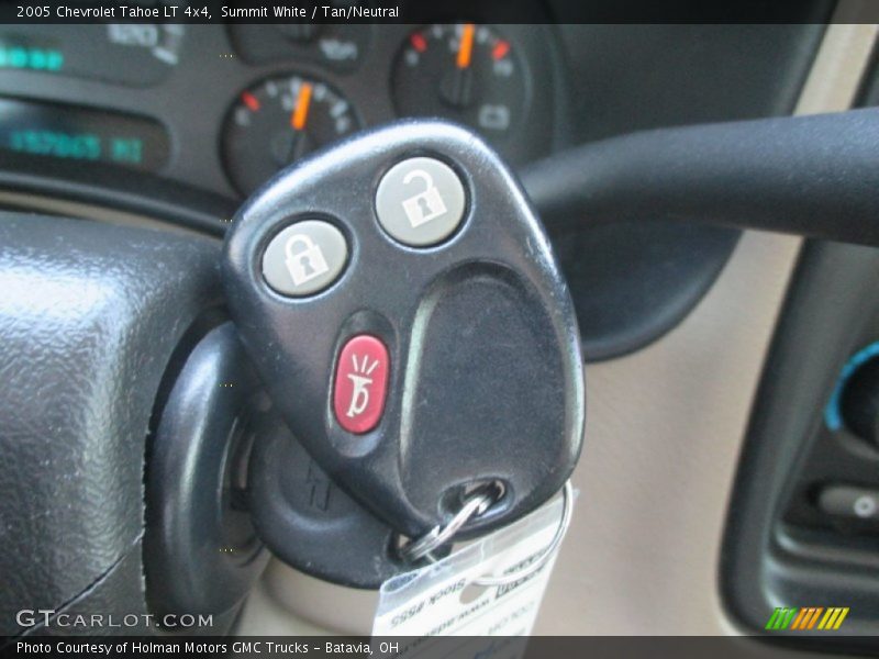 Summit White / Tan/Neutral 2005 Chevrolet Tahoe LT 4x4