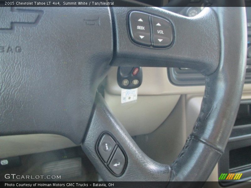Summit White / Tan/Neutral 2005 Chevrolet Tahoe LT 4x4