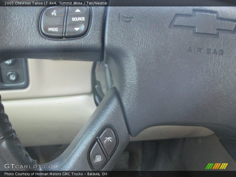 Summit White / Tan/Neutral 2005 Chevrolet Tahoe LT 4x4