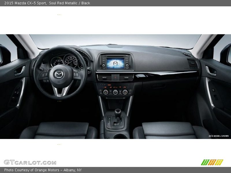Soul Red Metallic / Black 2015 Mazda CX-5 Sport