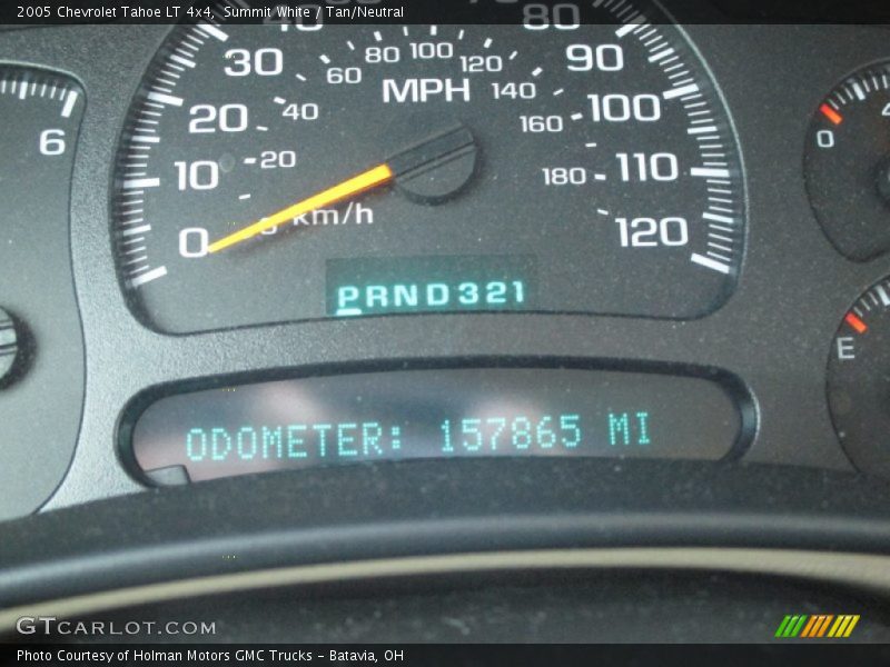 Summit White / Tan/Neutral 2005 Chevrolet Tahoe LT 4x4