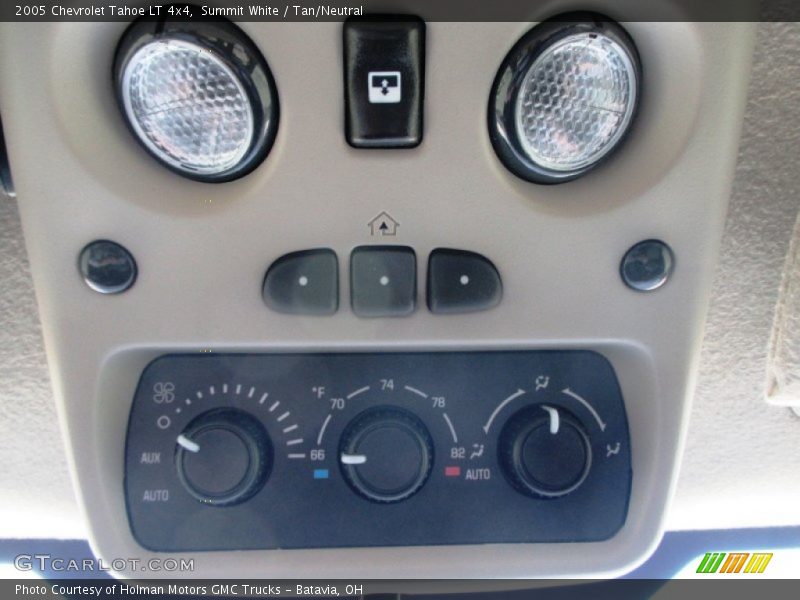 Summit White / Tan/Neutral 2005 Chevrolet Tahoe LT 4x4