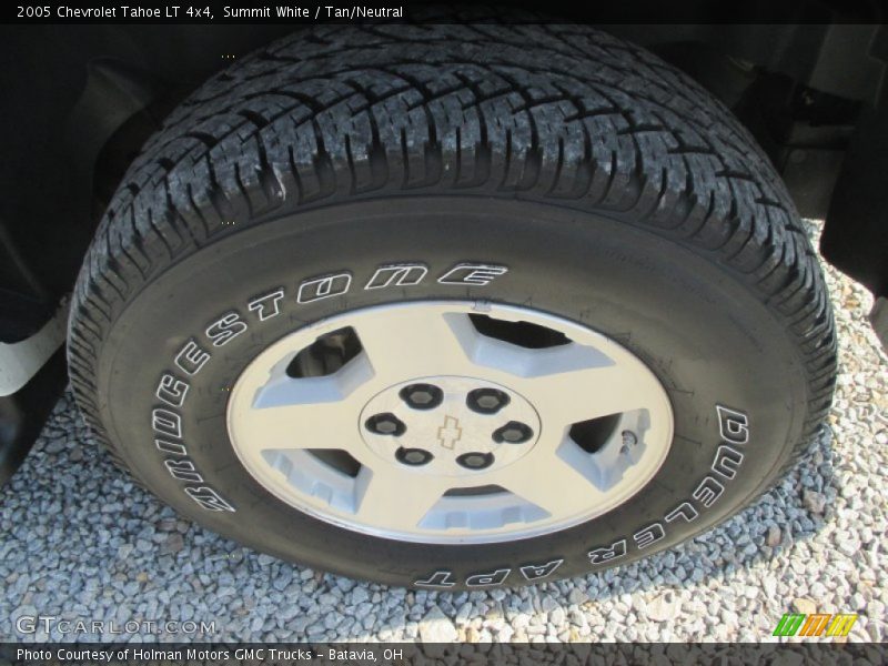 Summit White / Tan/Neutral 2005 Chevrolet Tahoe LT 4x4