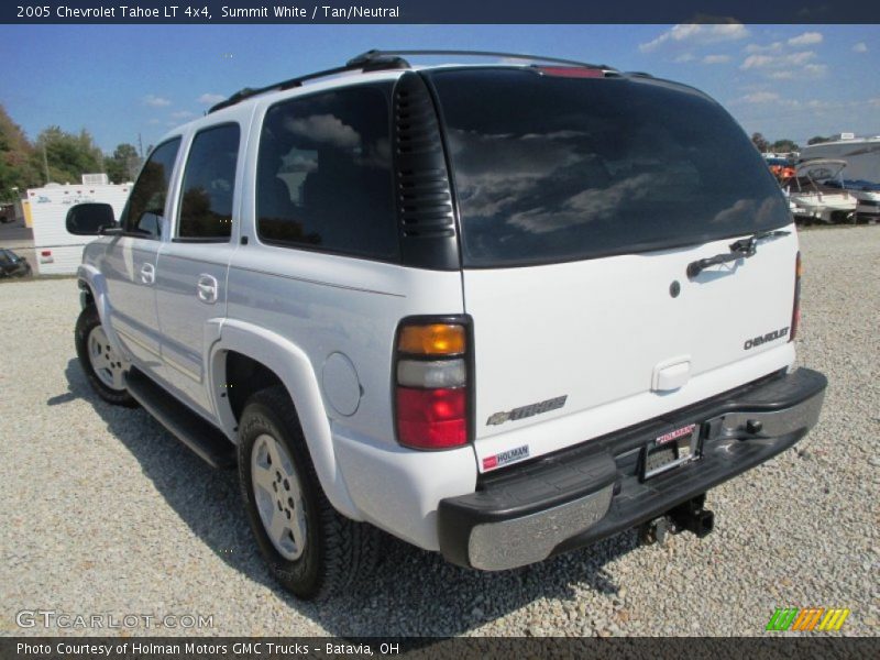 Summit White / Tan/Neutral 2005 Chevrolet Tahoe LT 4x4