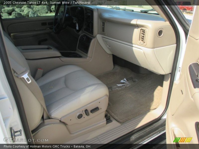 Summit White / Tan/Neutral 2005 Chevrolet Tahoe LT 4x4
