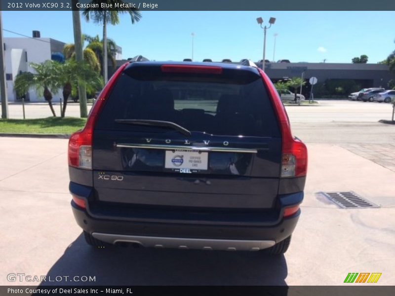 Caspian Blue Metallic / Beige 2012 Volvo XC90 3.2