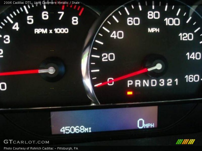 Light Cashmere Metallic / Shale 2006 Cadillac DTS