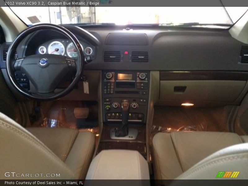 Caspian Blue Metallic / Beige 2012 Volvo XC90 3.2