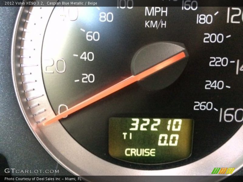 Caspian Blue Metallic / Beige 2012 Volvo XC90 3.2