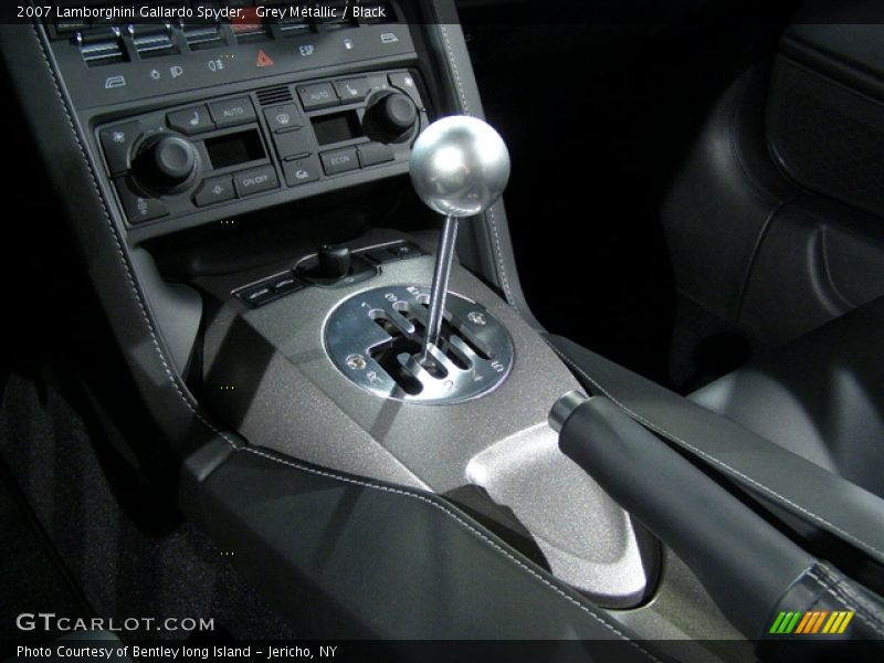 2007 Lamborghini Gallardo Spyder, Grey Metallic / Black, 6 Speed Manual Transmission - 2007 Lamborghini Gallardo Spyder