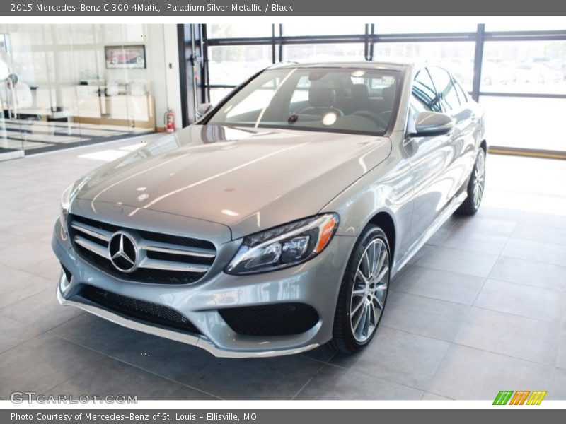 Front 3/4 View of 2015 C 300 4Matic