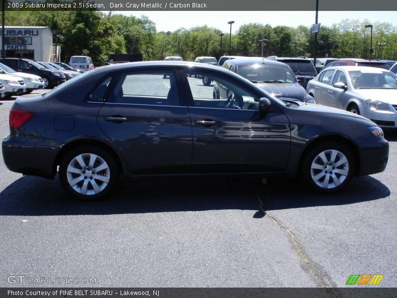 Dark Gray Metallic / Carbon Black 2009 Subaru Impreza 2.5i Sedan