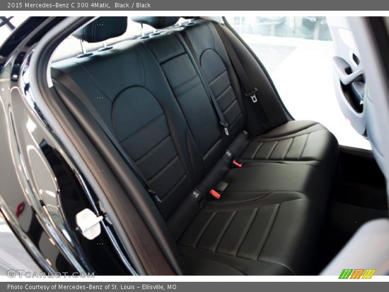 Black / Black 2015 Mercedes-Benz C 300 4Matic