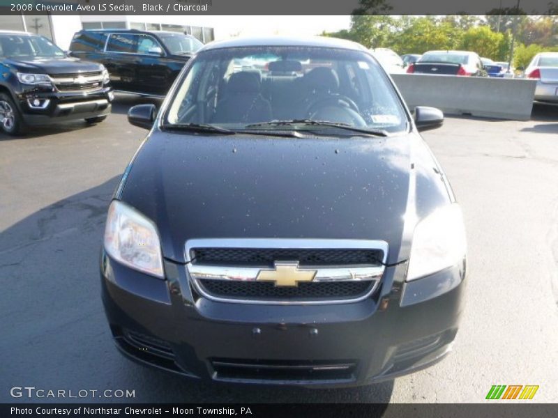 Black / Charcoal 2008 Chevrolet Aveo LS Sedan