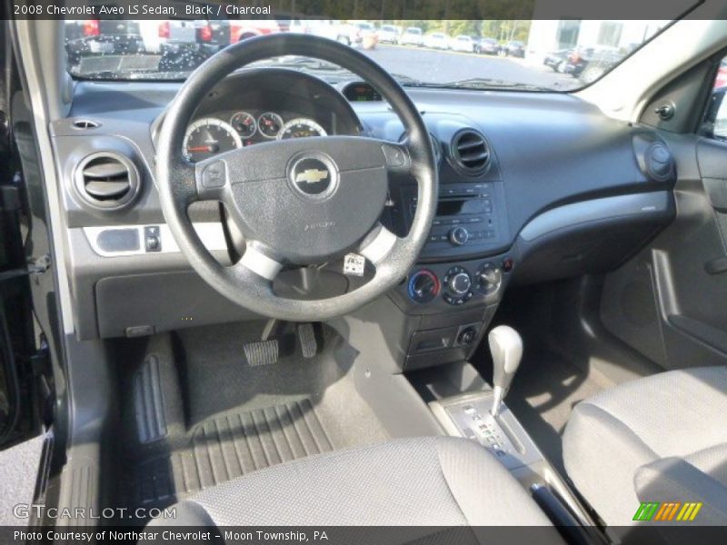 Black / Charcoal 2008 Chevrolet Aveo LS Sedan