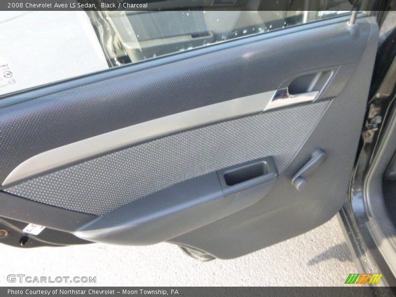 Black / Charcoal 2008 Chevrolet Aveo LS Sedan