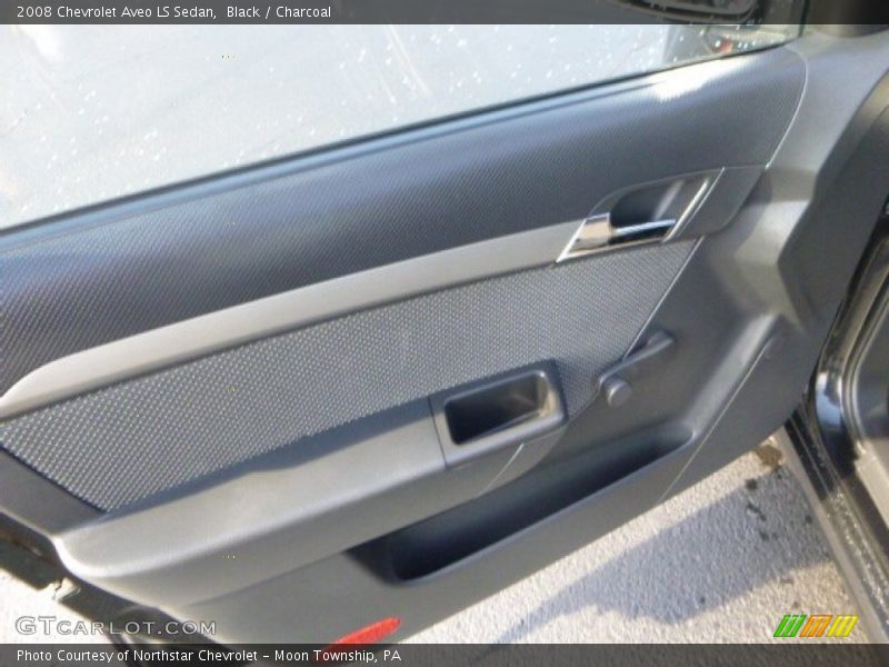 Black / Charcoal 2008 Chevrolet Aveo LS Sedan
