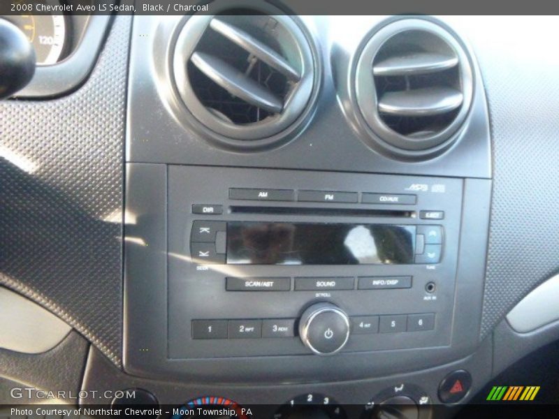 Black / Charcoal 2008 Chevrolet Aveo LS Sedan