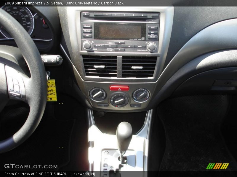 Dark Gray Metallic / Carbon Black 2009 Subaru Impreza 2.5i Sedan