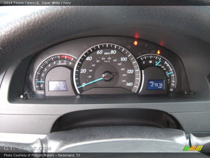 Super White / Ivory 2014 Toyota Camry LE