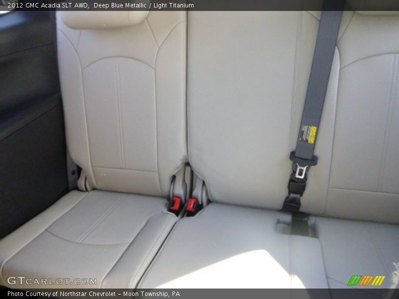 Deep Blue Metallic / Light Titanium 2012 GMC Acadia SLT AWD