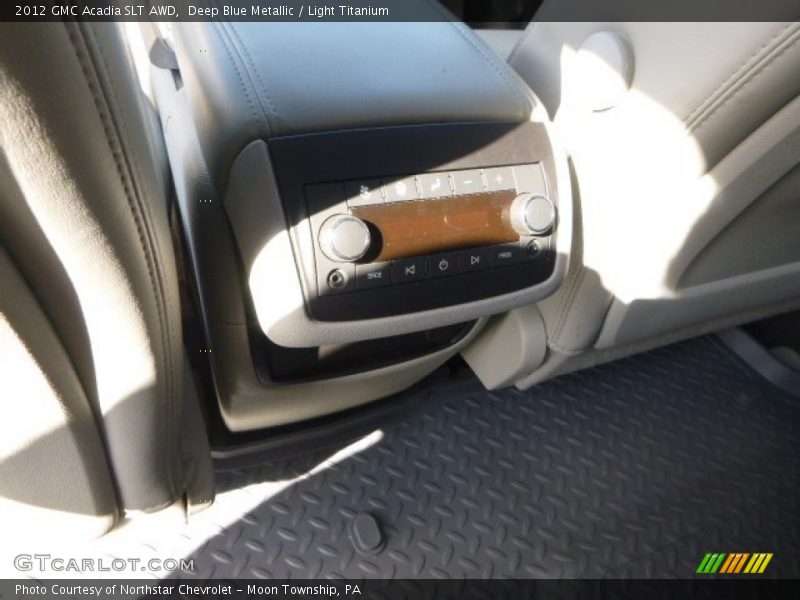 Deep Blue Metallic / Light Titanium 2012 GMC Acadia SLT AWD