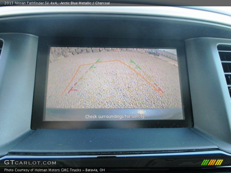 Arctic Blue Metallic / Charcoal 2013 Nissan Pathfinder SV 4x4