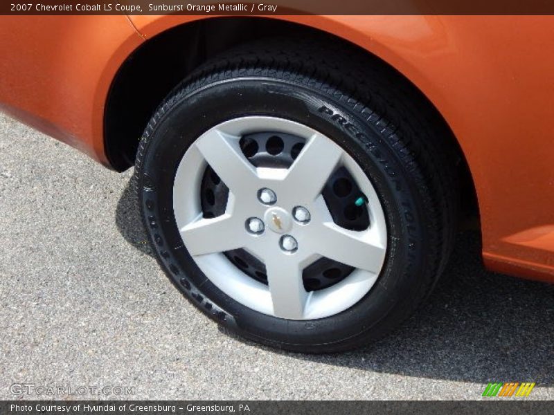 Sunburst Orange Metallic / Gray 2007 Chevrolet Cobalt LS Coupe