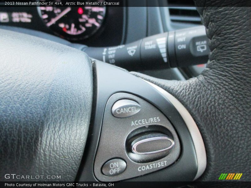 Arctic Blue Metallic / Charcoal 2013 Nissan Pathfinder SV 4x4
