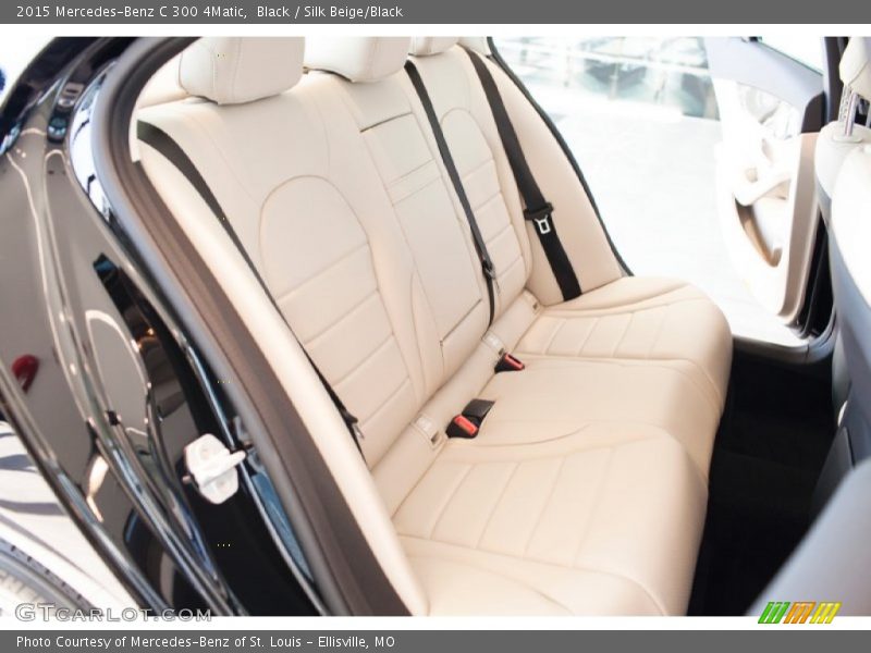 Black / Silk Beige/Black 2015 Mercedes-Benz C 300 4Matic