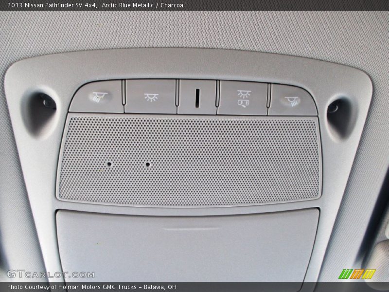 Arctic Blue Metallic / Charcoal 2013 Nissan Pathfinder SV 4x4