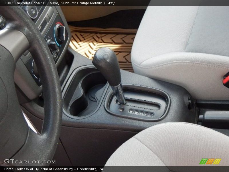 Sunburst Orange Metallic / Gray 2007 Chevrolet Cobalt LS Coupe