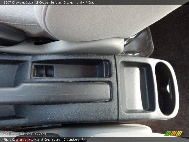 Sunburst Orange Metallic / Gray 2007 Chevrolet Cobalt LS Coupe