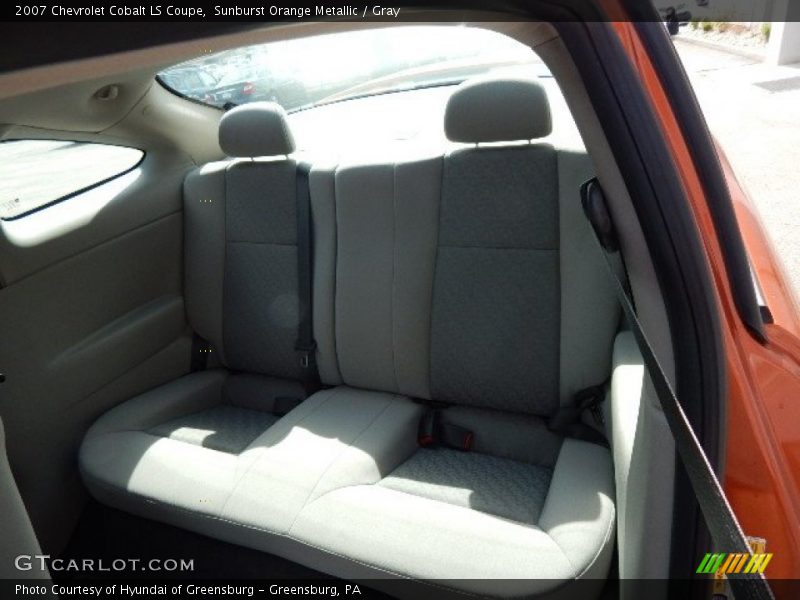 Sunburst Orange Metallic / Gray 2007 Chevrolet Cobalt LS Coupe
