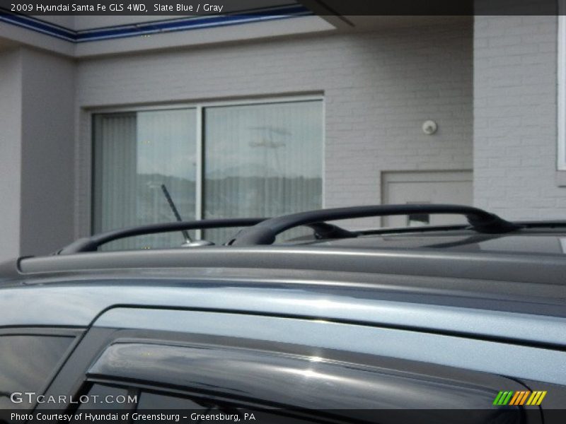 Slate Blue / Gray 2009 Hyundai Santa Fe GLS 4WD