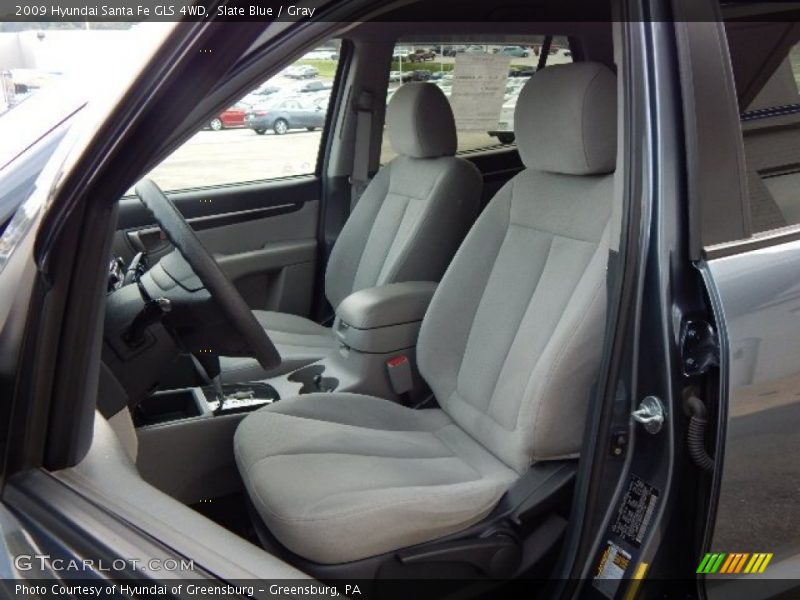 Slate Blue / Gray 2009 Hyundai Santa Fe GLS 4WD