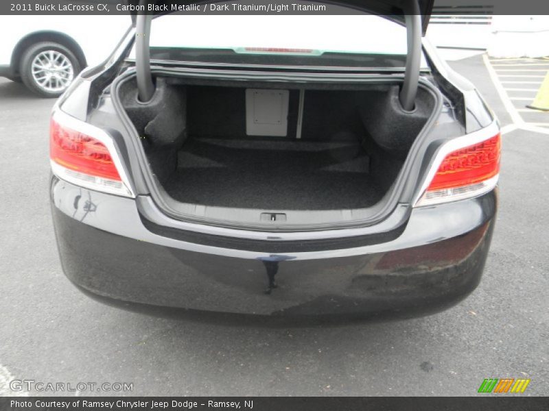 Carbon Black Metallic / Dark Titanium/Light Titanium 2011 Buick LaCrosse CX